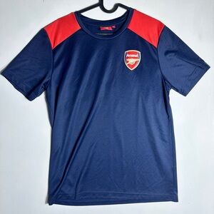 Arsenal Navy and Red Short Sleeve Tee